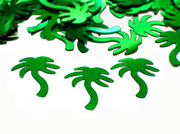 Green Palm Tree Confetti